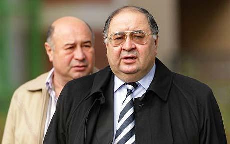 Alisher Usmanov - Red and White holdings