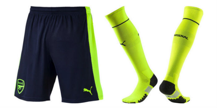 arsenal away socks