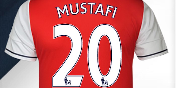mustafi jersey number