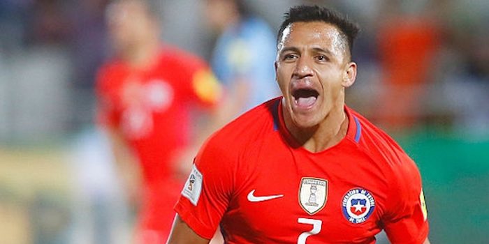 Video: Alexis Sanchez scores twice for Chile