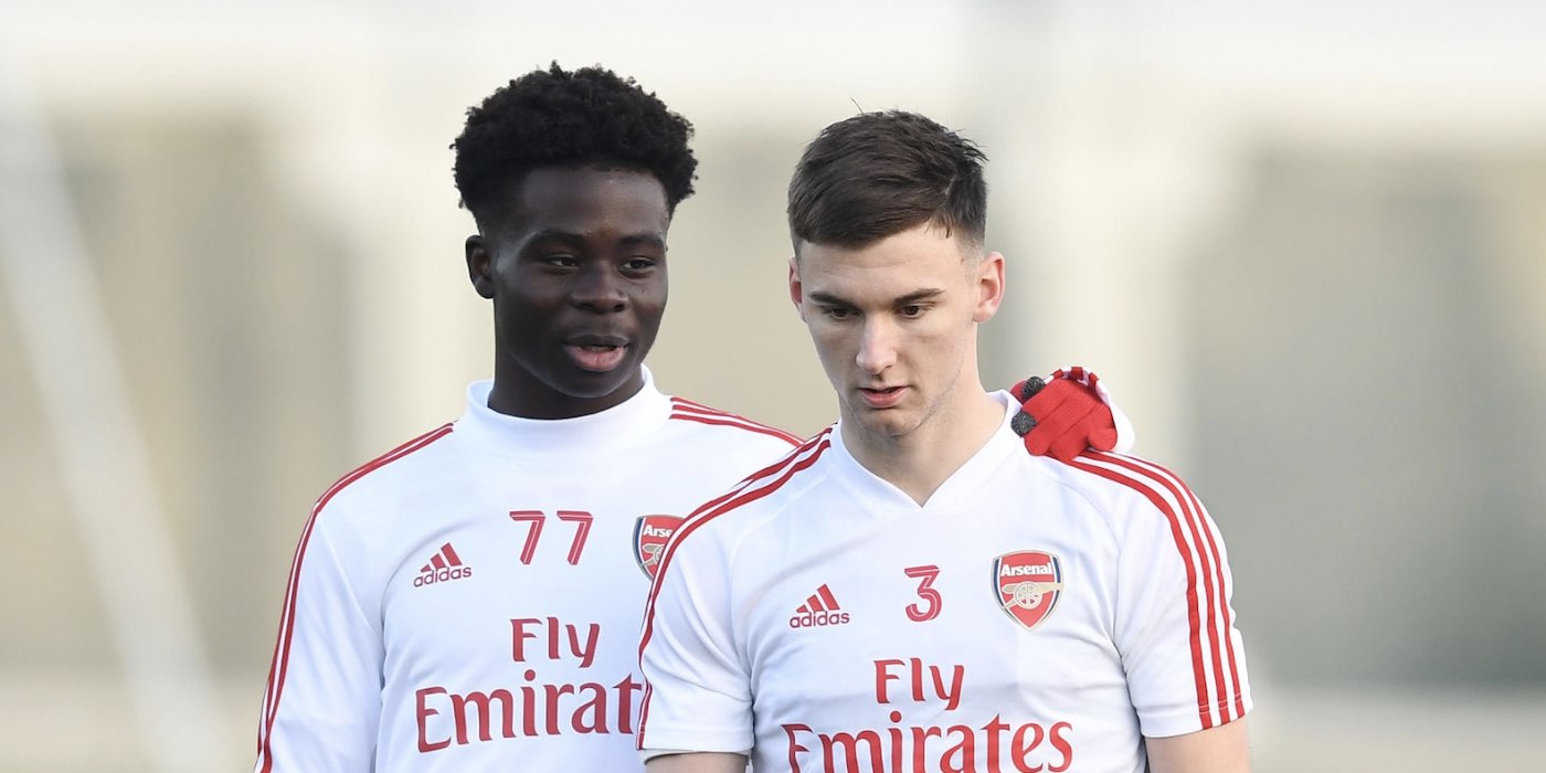 Arteta: Tierney and Saka have to challenge each other