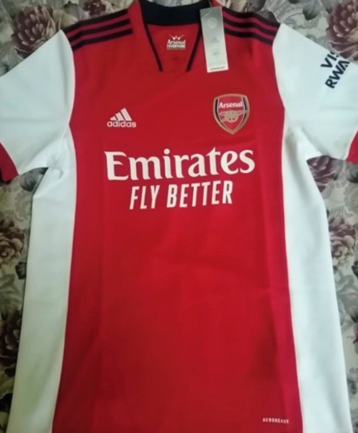 Arsenal Home Soccer Jersey 2020/21 Football Men Shirt 