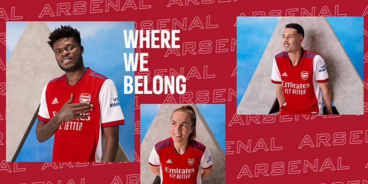Arsenal launch new home kit for 2021/22 season