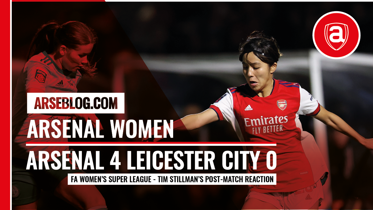 Mana Iwabuchi, Arsenal 4-0 Leicester City Women