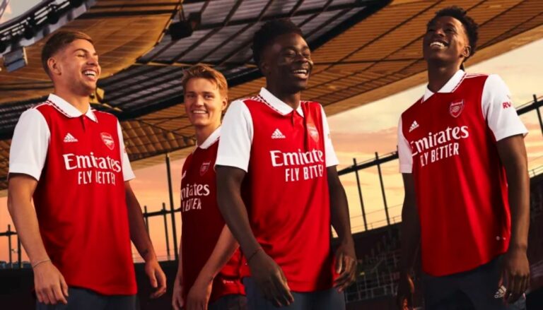 Arsenal launch new home kit for 2022/23 season