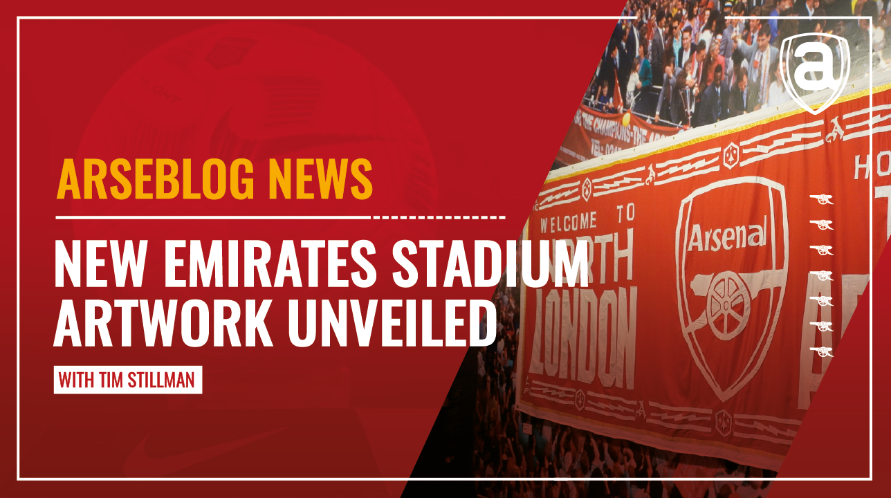 Video New Emirates Stadium Artwork More Insights And Reaction