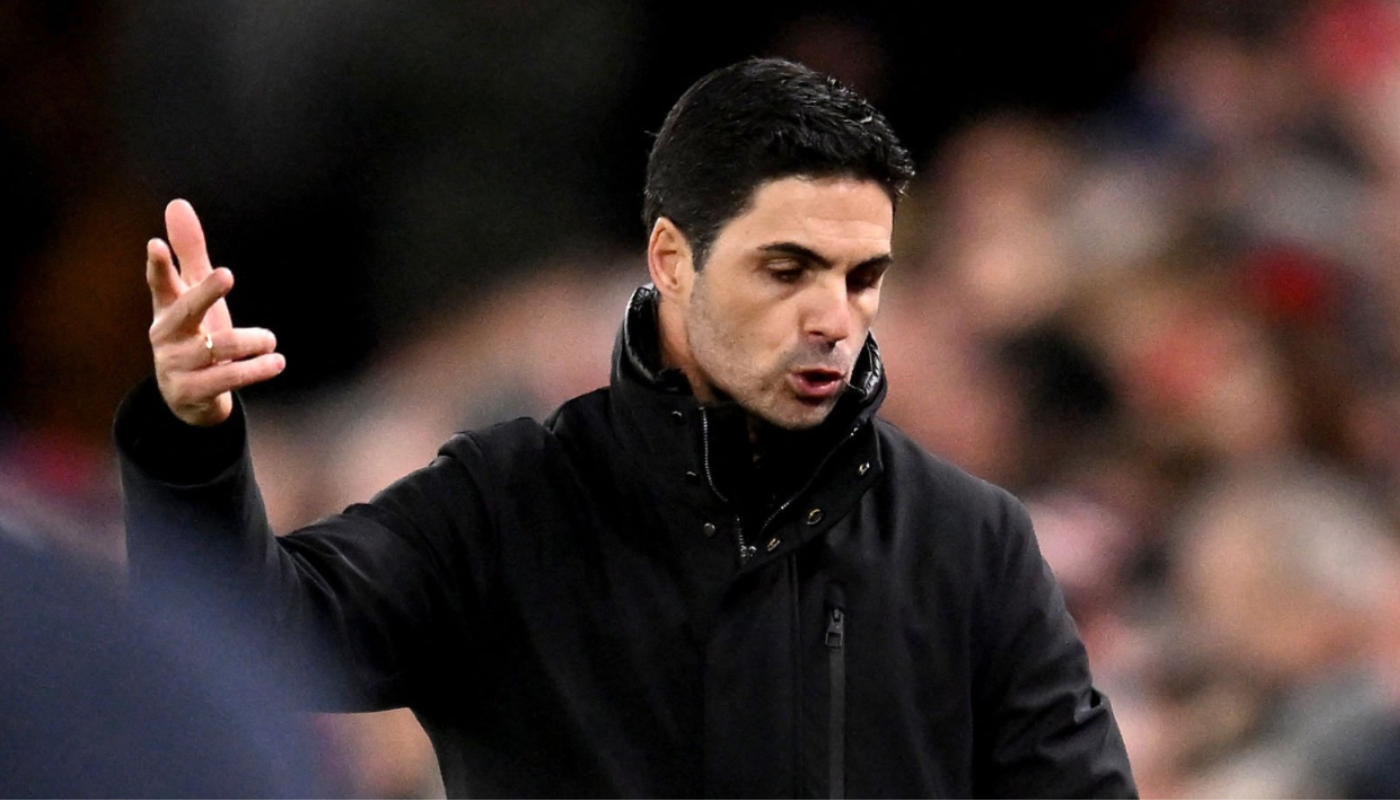 Arteta reacts to 